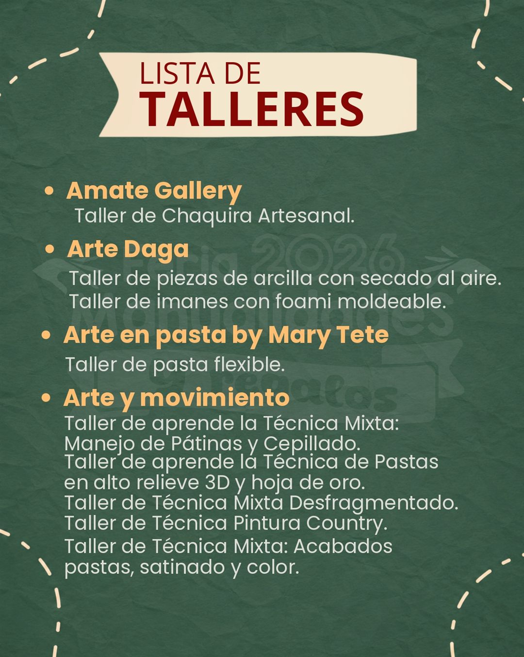 Talleres · Lámina 3